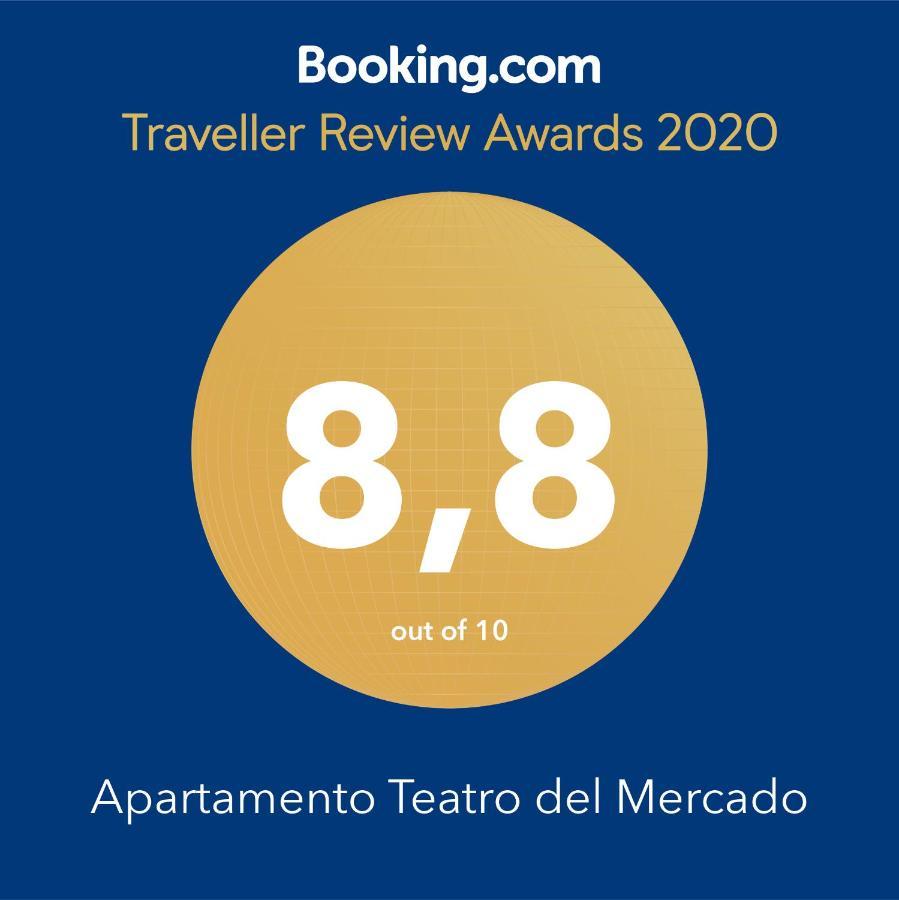 Apartamento Teatro del Mercado Saragoça Exterior foto